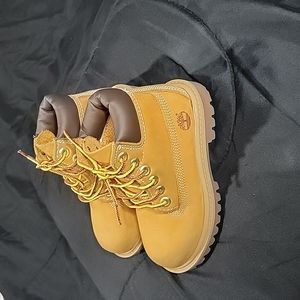 Toddler Tan 6" Classic Timberland Boots